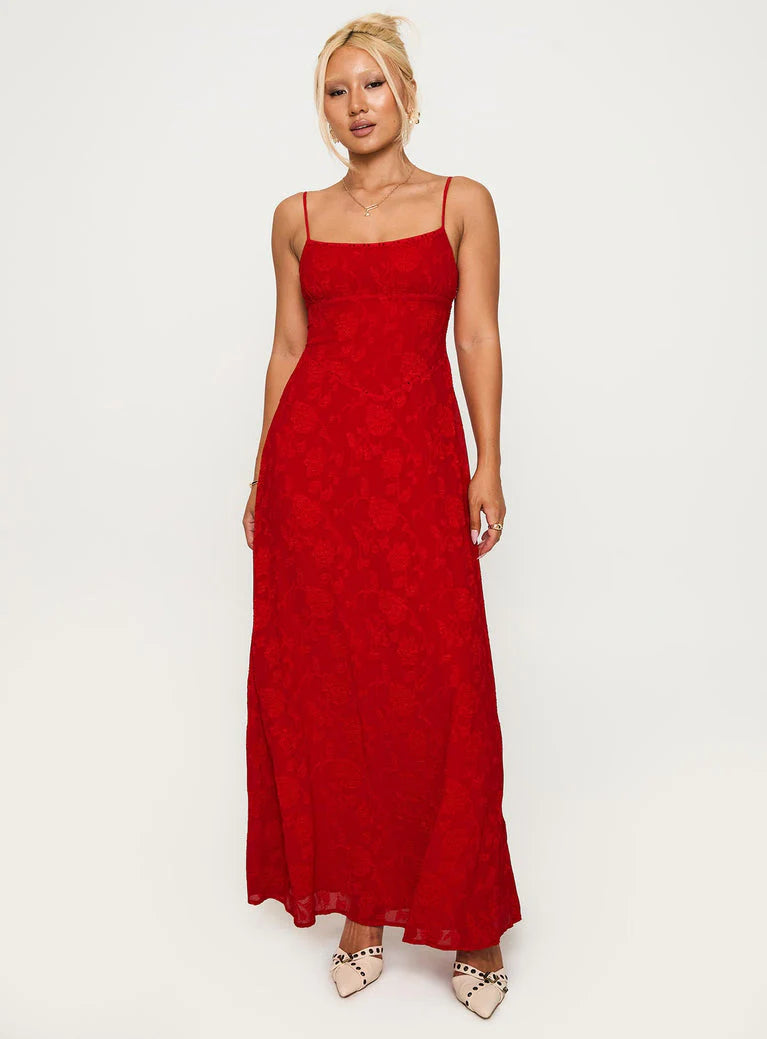 South Of France Maxi Elbise