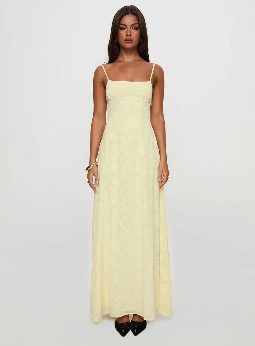 South Of France Maxi Elbise