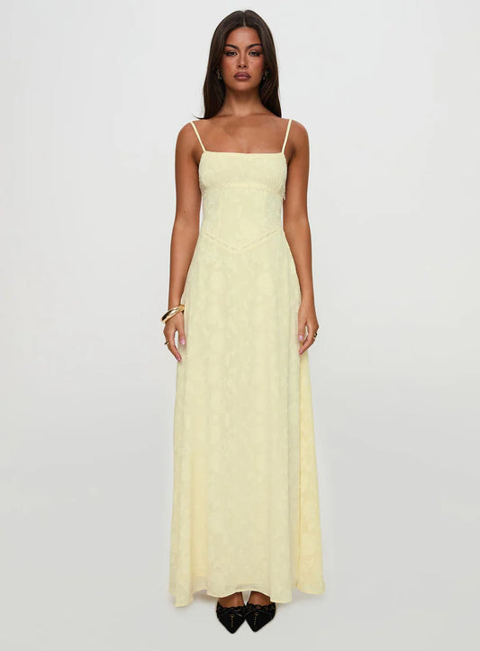 South Of France Maxi Elbise