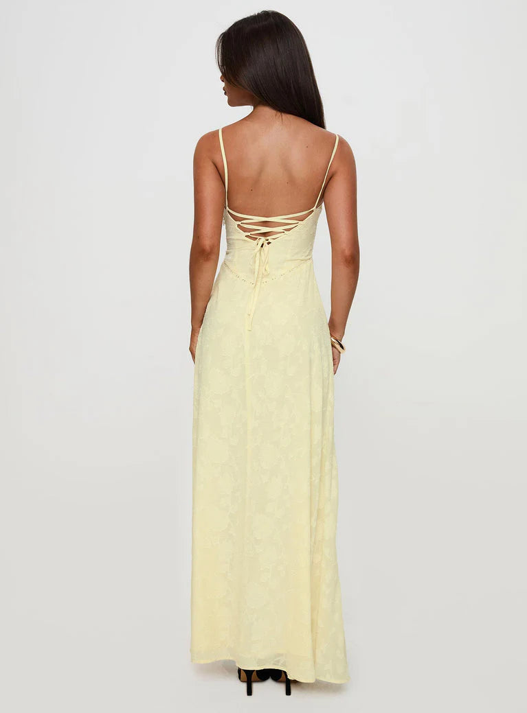 South Of France Maxi Elbise