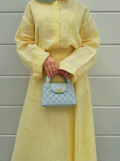 Anaya - 2 Parçalı Keten Set