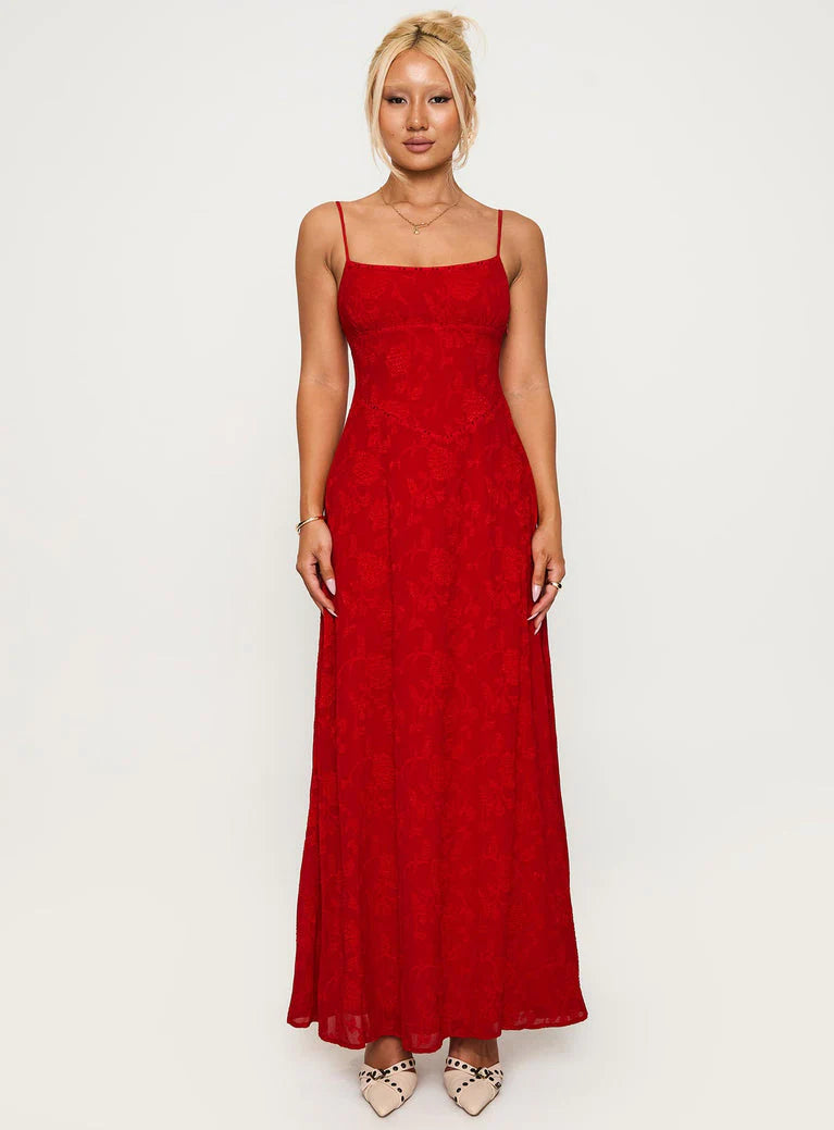 South Of France Maxi Elbise